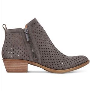 Lucky Brand Shoes - Lucky Brand Perforated Basel Booties SZ 10 Lucky Brand Shoes - Lucky Brand Perforated Basel Booties SZ 10